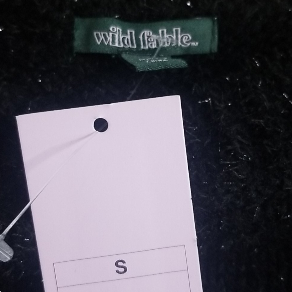 𝅺Wild Fable Sweater Crewneck Long Sleeve Metallic - Picture 6 of 6